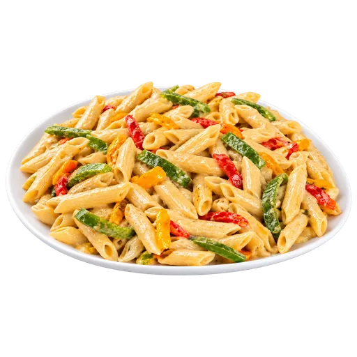 Macaroni crémeux aux poivrons